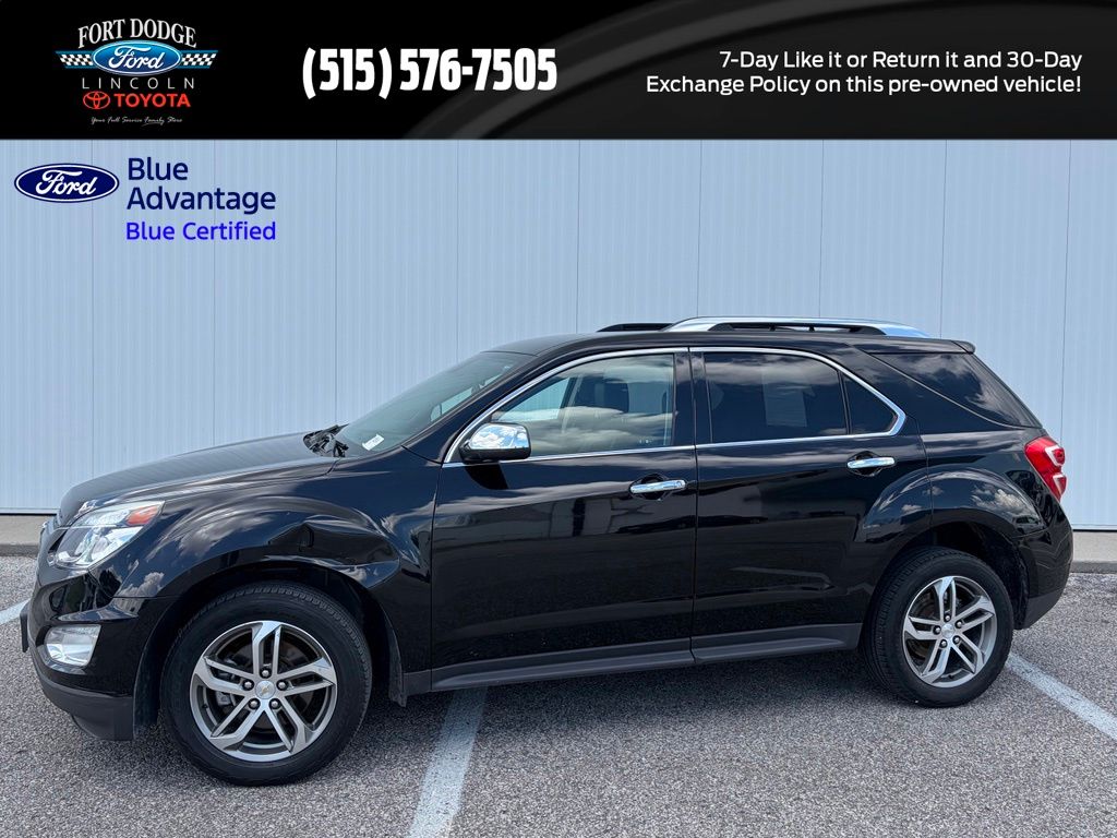 Mosaic Black Metallic 2017 Chevrolet Equinox SUV / Crossover All-Wheel Drive 6-Speed Automatic Overdrive