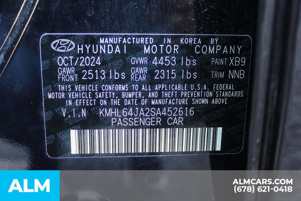 Used 2025 Blue Hyundai SEL image 42