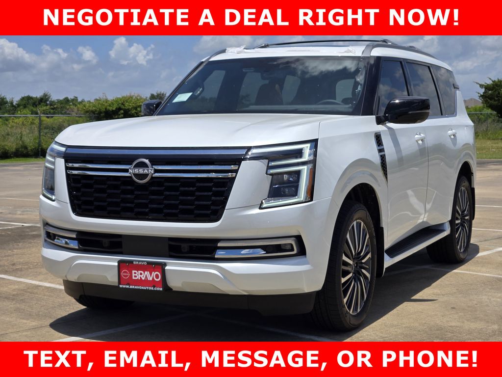 2026 Nissan Armada Platinum Reserve White at Cook Ford