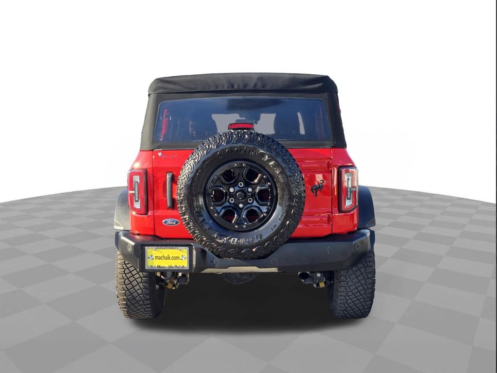 2022 Ford Bronco Wildtrak Red at Cook Ford