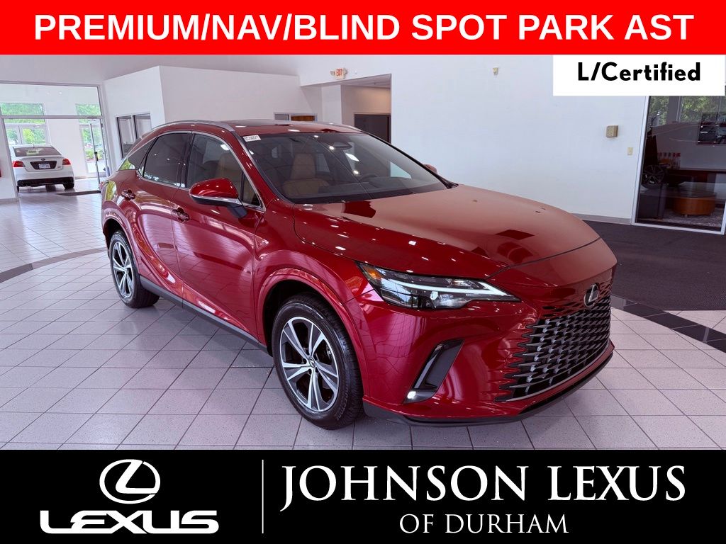 Matador Red Mica 2025 Lexus RX SUV / Crossover Front-Wheel Drive 8-Speed Automatic