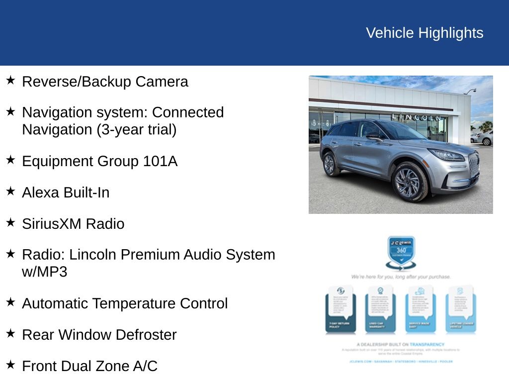 2024 Lincoln Corsair Premiere