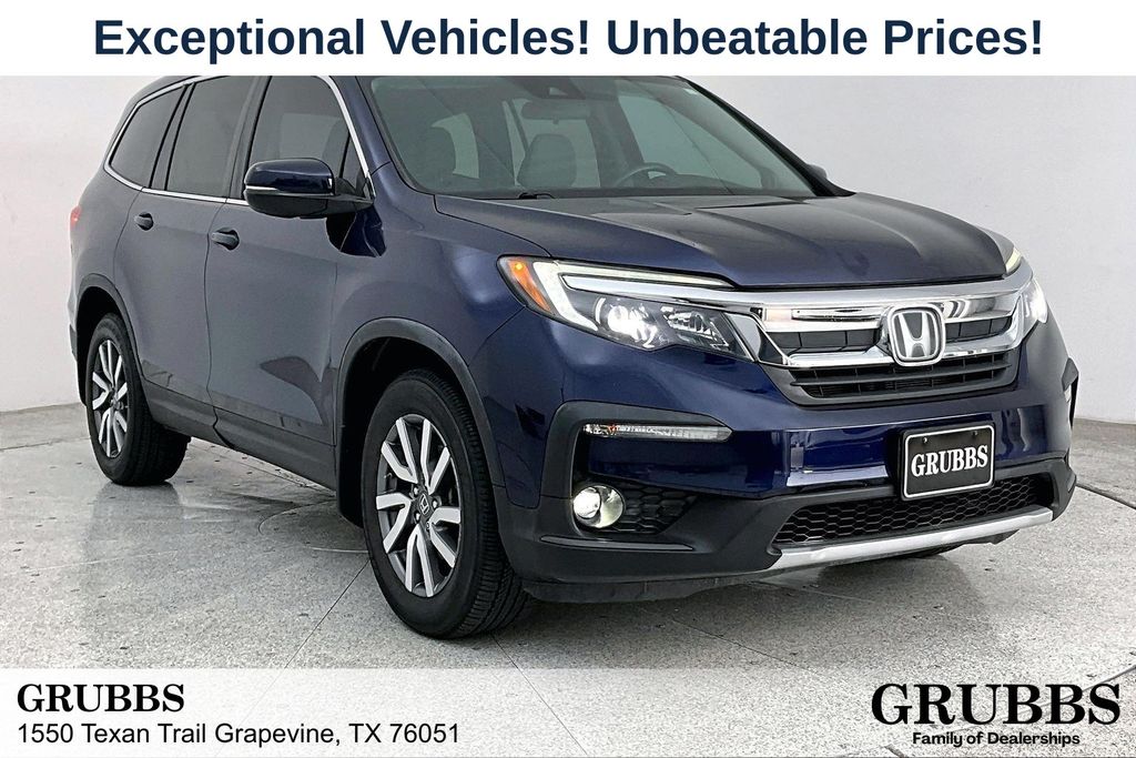 Black (Obsidian Blue Pearl) 2021 Honda Pilot SUV / Crossover Front-Wheel Drive 9-Speed Automatic