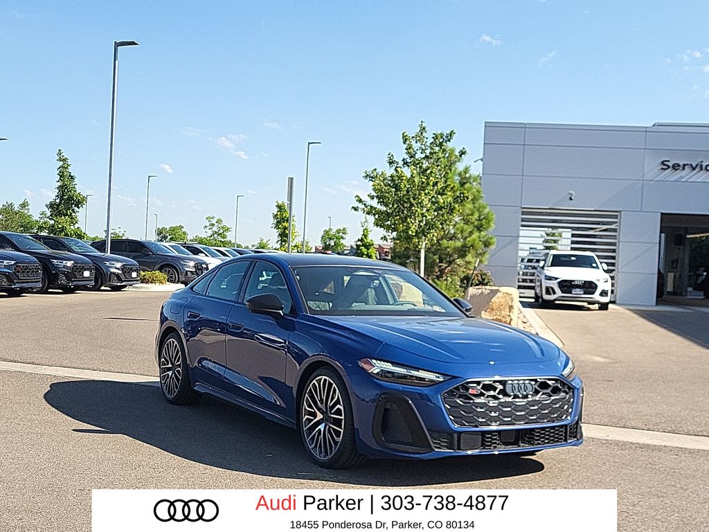 Ascari Blue Metallic 2026 Audi S5 Sedan All-Wheel Drive 7-Speed Automatic