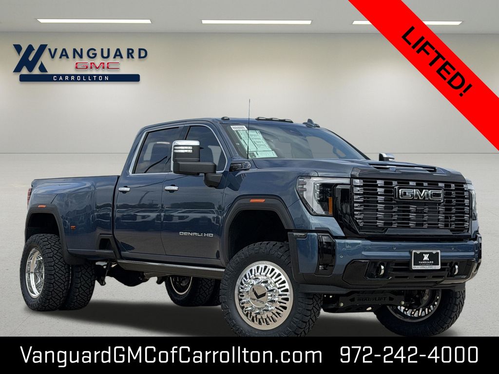 Downpour Metallic 2026 GMC Sierra 3500HD Pickup Truck Four-Wheel Drive Automatic