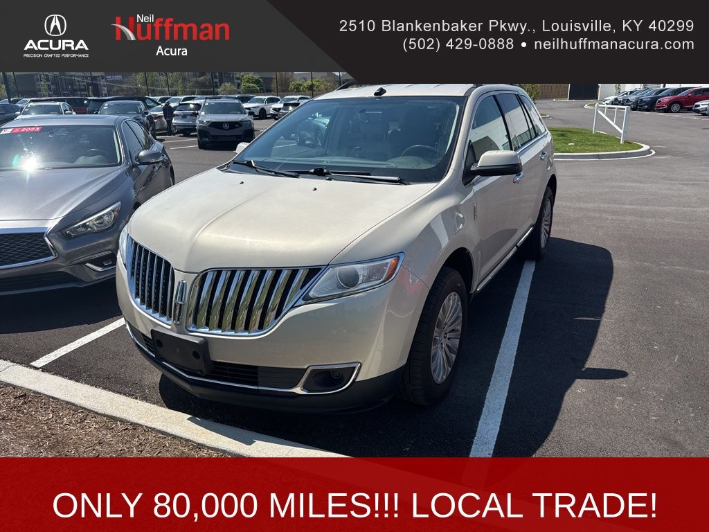 Brown (Beige / Tan) 2014 Lincoln MKX FWD SUV / Crossover Front-Wheel Drive 6-Speed Automatic