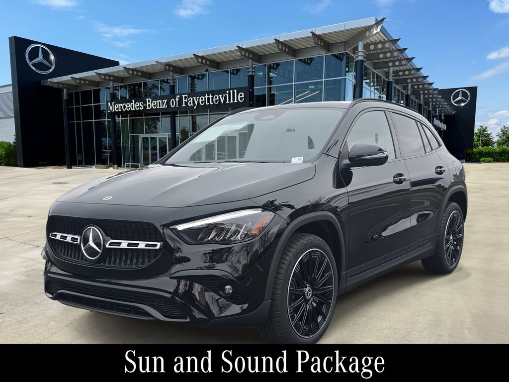 Black 2026 Mercedes-Benz GLA SUV / Crossover Front-Wheel Drive 8-Speed Dual Clutch