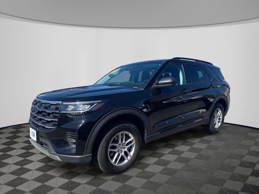 Black Metallic 2026 Ford Explorer Active AWD SUV / Crossover All-Wheel Drive Automatic