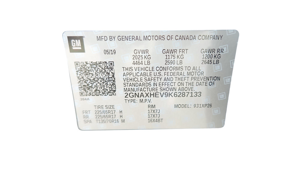 2019 Chevrolet Equinox