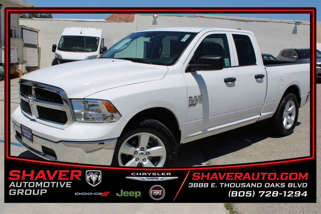 Bright White Clearcoat 2024 RAM 1500 Pickup Truck Four-Wheel Drive 8-Speed Automatic
