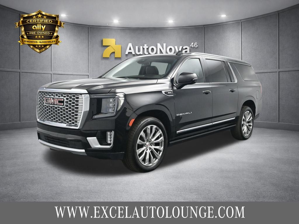 Onyx Black 2023 GMC Yukon XL SUV / Crossover Four-Wheel Drive 