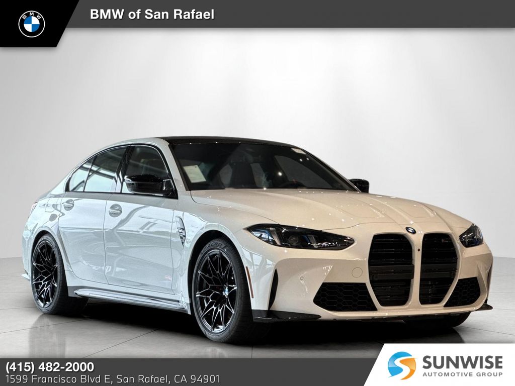 Alpine White 2027 BMW M3 Sedan All-Wheel Drive 8-Speed Automatic