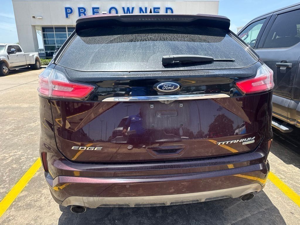2019 Ford Edge Titanium Red at Cook Ford