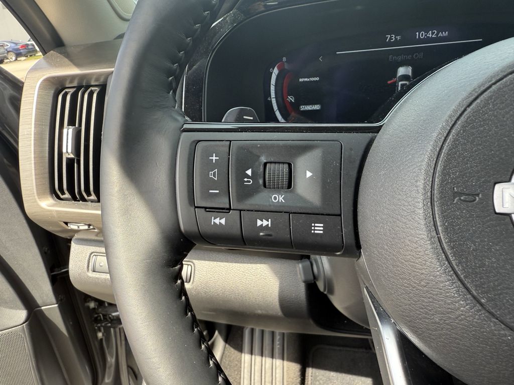 2025 Nissan Pathfinder Platinum Gray at Texan Dodge Chrysler Jeep Ram