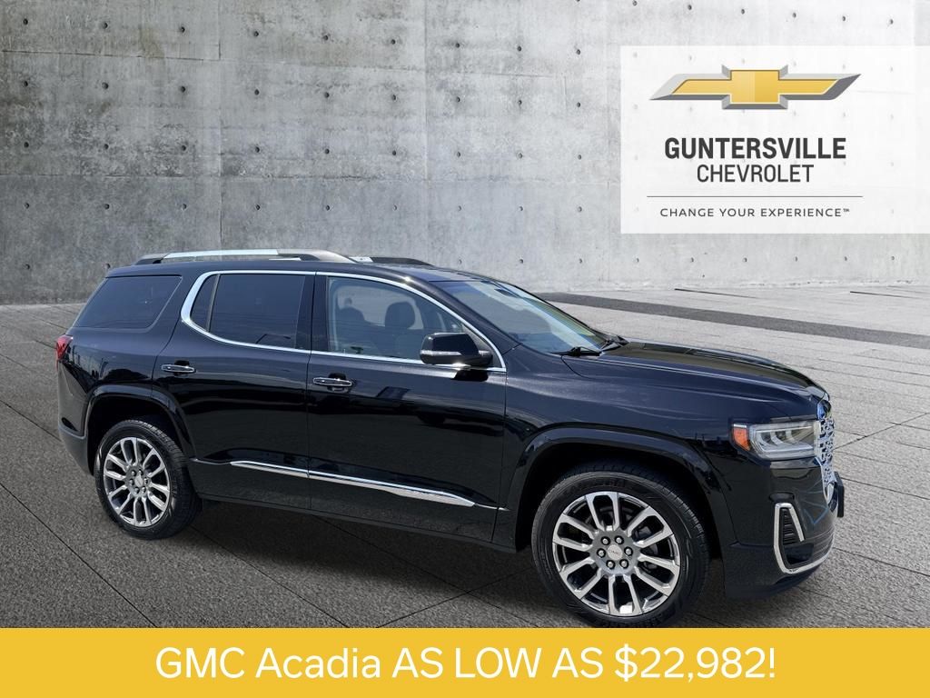 Black (Ebony Twilight Metallic) 2020 GMC Acadia SUV / Crossover Front-Wheel Drive 9-Speed Automatic