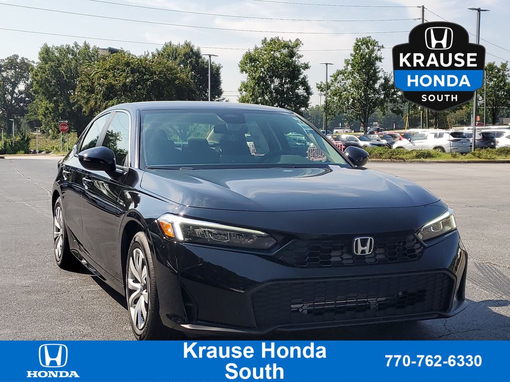 Blue Lagoon Pearl 2026 Honda Civic Sedan Front-Wheel Drive Continuously Variable Transmission