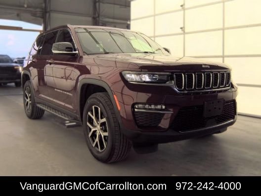 Velvet Red Pearlcoat 2025 Jeep Grand Cherokee SUV / Crossover Four-Wheel Drive 8-Speed Automatic