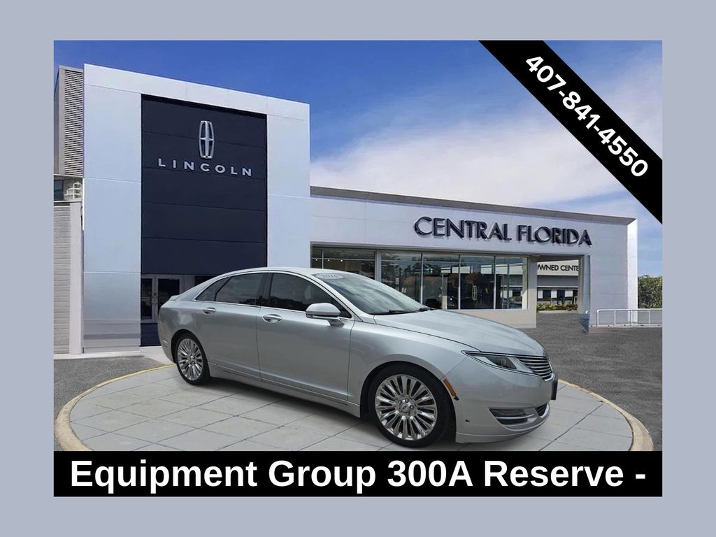 Ingot Silver 2016 Lincoln MKZ AWD Sedan All-Wheel Drive 6-Speed Automatic