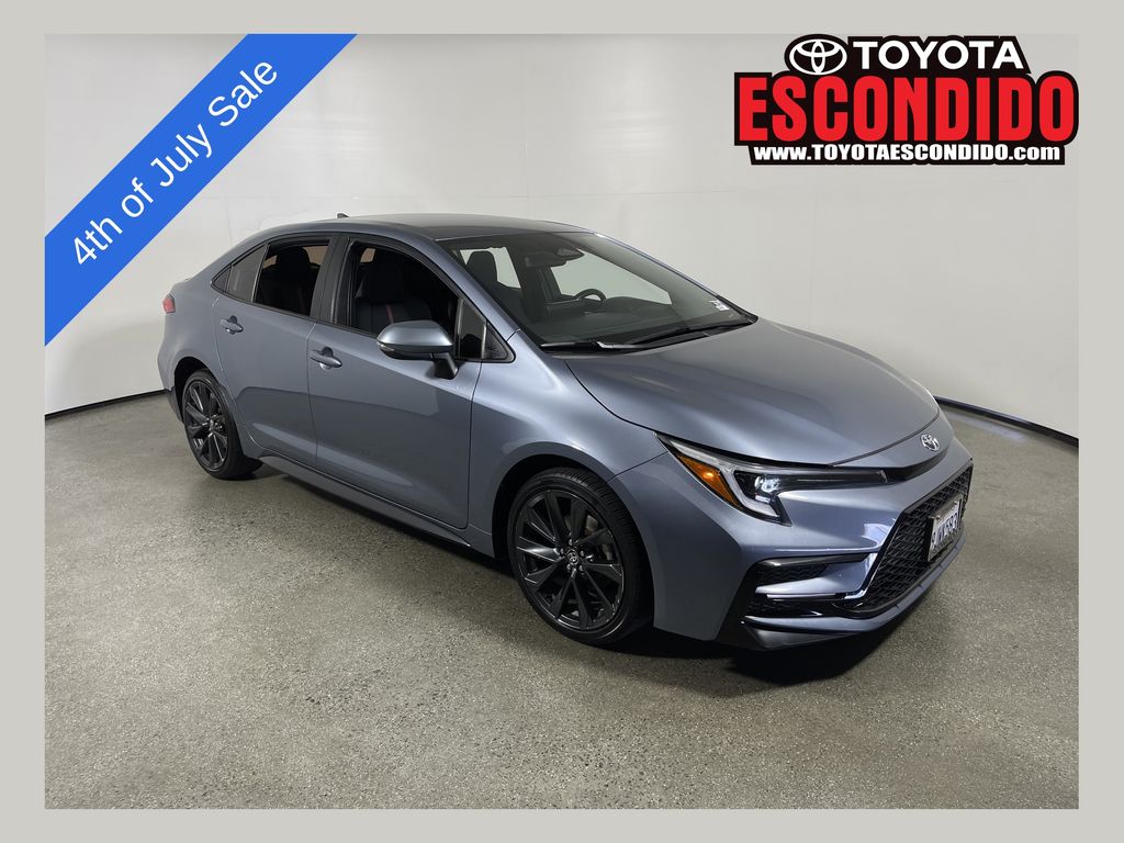 Celestite 2024 Toyota Corolla Sedan Front-Wheel Drive Continuously Variable Transmission