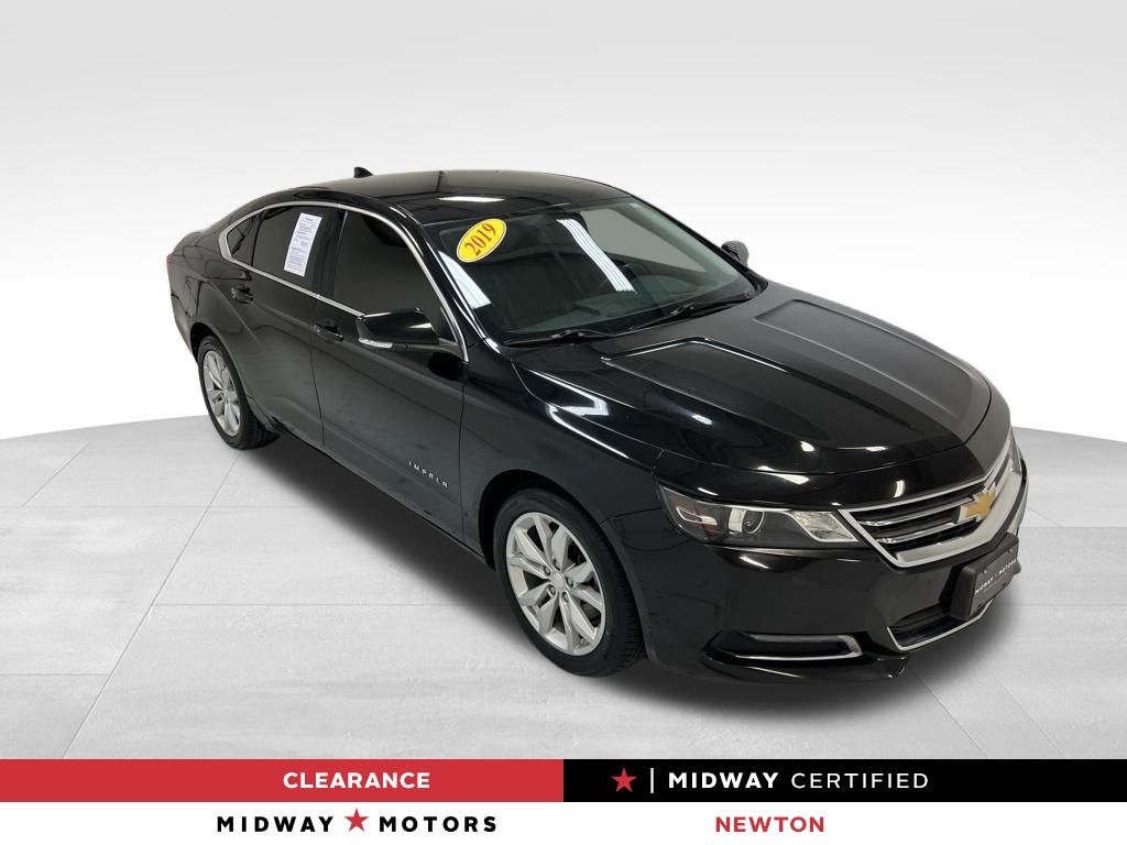 Mosaic Black Metallic 2019 Chevrolet Impala LT FWD Sedan Front-Wheel Drive 6-Speed Automatic Overdrive