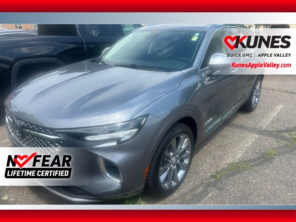 Satin Steel Gray Metallic 2021 Buick Envision SUV / Crossover All-Wheel Drive 9-Speed Automatic