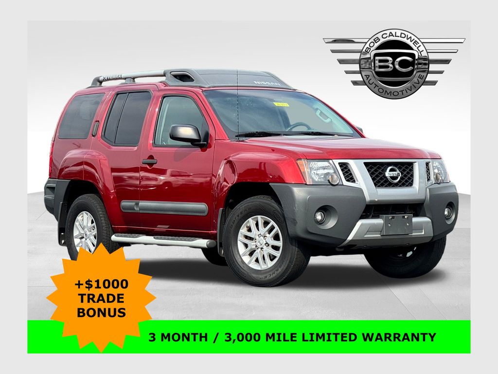 Lava Red 2015 Nissan Xterra SUV / Crossover 6-Speed Manual