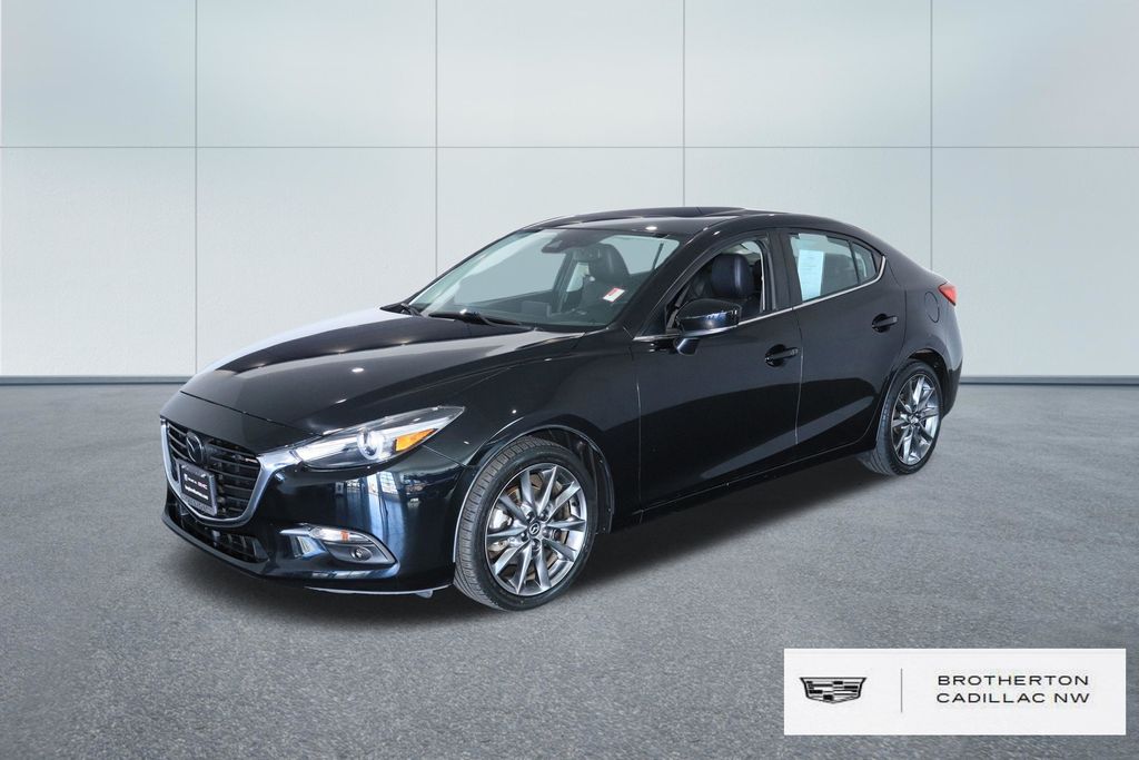 Jet Black Mica 2018 Mazda MAZDA3 Sedan Front-Wheel Drive 6-Speed Automatic