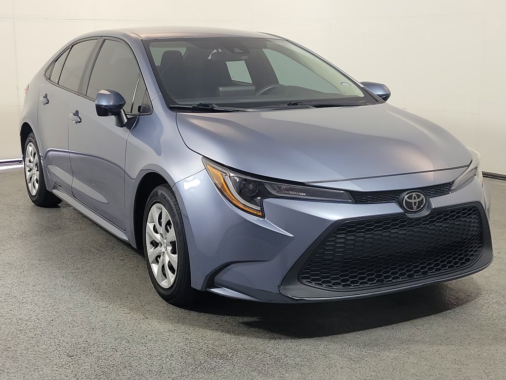 Celestite 2022 Toyota Corolla LE FWD Sedan Front-Wheel Drive Continuously Variable Transmission