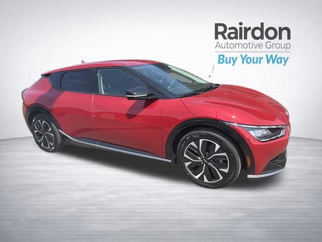 Runway Red 2023 Kia EV6 SUV / Crossover Rear-Wheel Drive 1-Speed Automatic