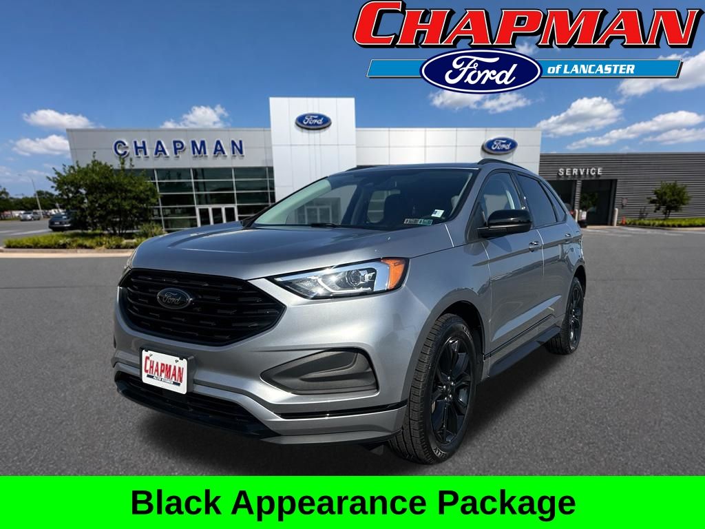 Silver Metallic 2022 Ford Edge SUV / Crossover All-Wheel Drive 8-Speed Automatic