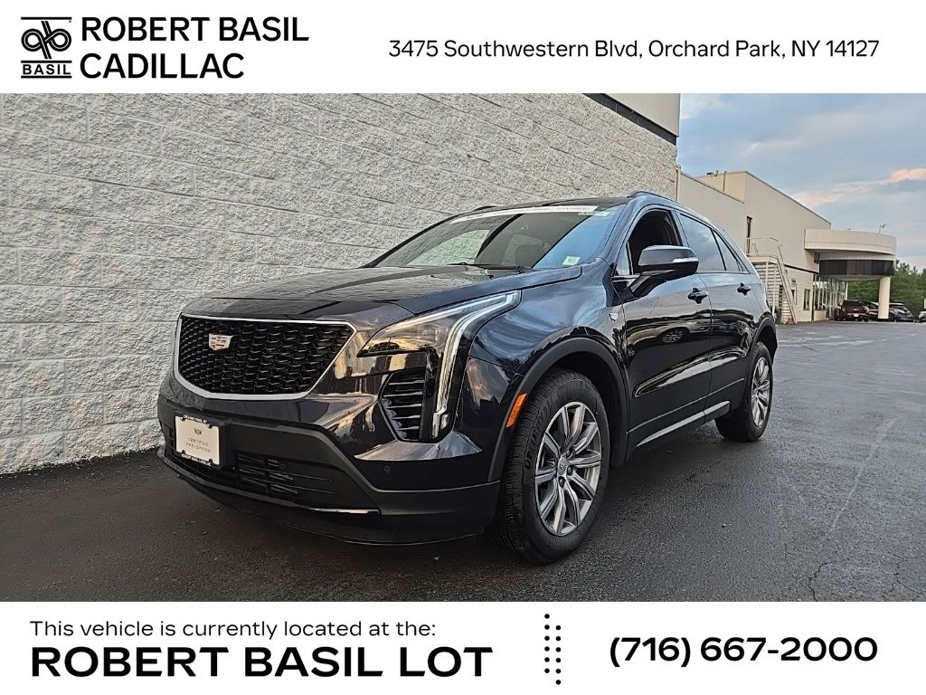 Galactic Gray Metallic 2023 Cadillac XT4 SUV / Crossover Four-Wheel Drive 9-Speed Automatic
