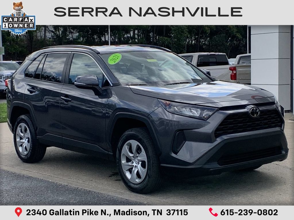 Magnetic Gray Metallic 2021 Toyota RAV4 SUV / Crossover Front-Wheel Drive 8-Speed Automatic