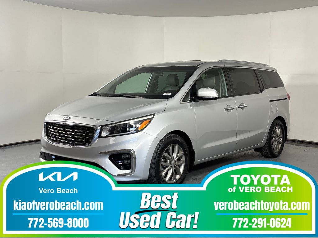 Silky Silver 2020 Kia Sedona EX FWD Minivan Front-Wheel Drive 8-Speed Automatic