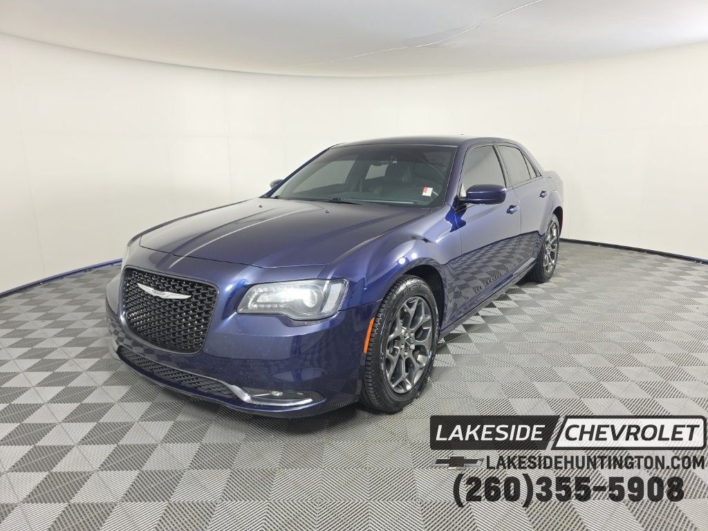 Jazz Blue Pearlcoat 2017 Chrysler 300 Sedan All-Wheel Drive 8-Speed Automatic