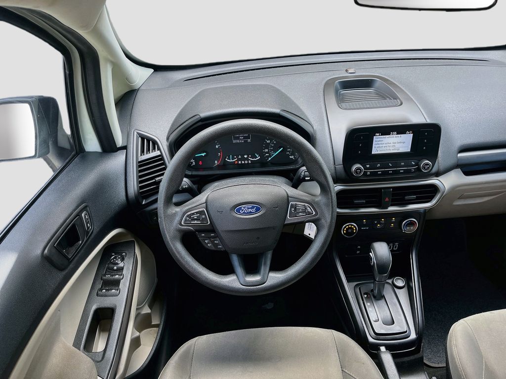 2021 Ford EcoSport S White at Baytown Hyundai
