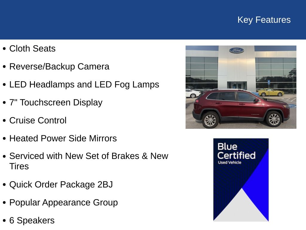 2019 Jeep Cherokee Latitude