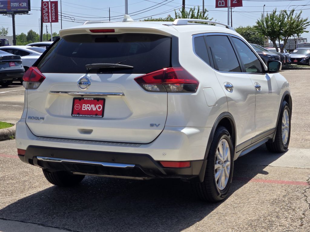 2020 Nissan Rogue SV White at Wharton Ford