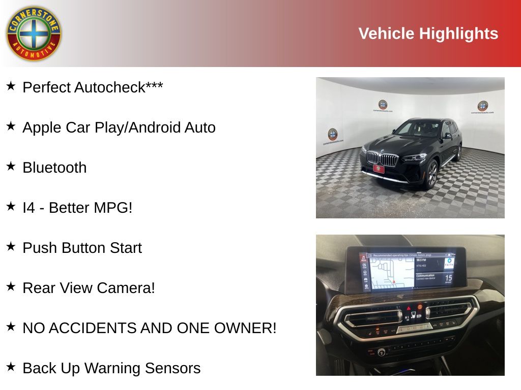 Used 2023 Black BMW xDrive30i image 2