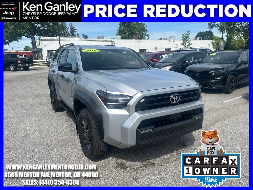 Cutting Edge 2025 Toyota 4Runner SR5 4WD SUV / Crossover Four-Wheel Drive 8-Speed Automatic