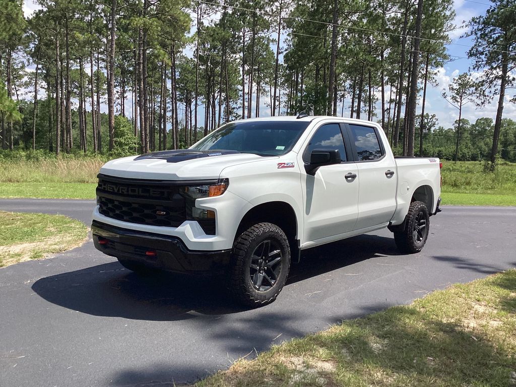 Summit White 2026 Chevrolet Silverado 1500 Pickup Truck Four-Wheel Drive 8-Speed Automatic