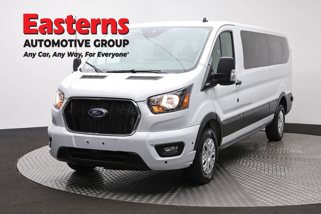 Oxford White 2024 Ford Transit Passenger Van Rear-Wheel Drive 