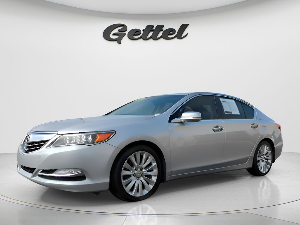 Gray 2015 Acura RLX FWD with Technology Package Sedan Front-Wheel Drive 6-Speed Automatic