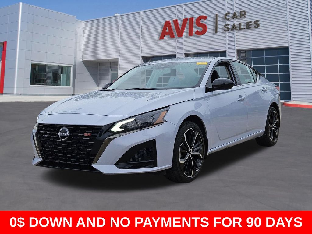 Gray Sky Pearl 2025 Nissan Altima 2.5 SR AWD Sedan All-Wheel Drive Continuously Variable Transmission