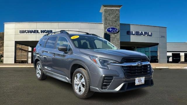 Magnetite Gray Metallic 2024 Subaru Ascent Premium 8-Passenger AWD SUV / Crossover All-Wheel Drive Continuously Variable Transmission