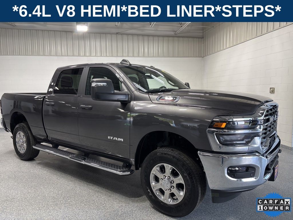 Gray (Granite Crystal Metallic Clearcoat) 2025 RAM 2500 Pickup Truck Four-Wheel Drive 8-Speed Automatic