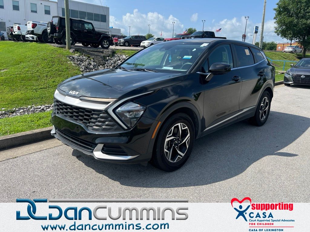 Fusion Black 2023 Kia Sportage SUV / Crossover Front-Wheel Drive 8-Speed Automatic