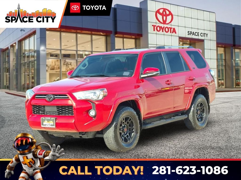 Barcelona Red Metallic 2023 Toyota 4Runner SUV / Crossover Four-Wheel Drive 5-Speed Automatic