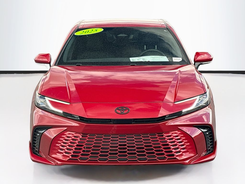 Certified Used 2025 Red Toyota XSE image 2