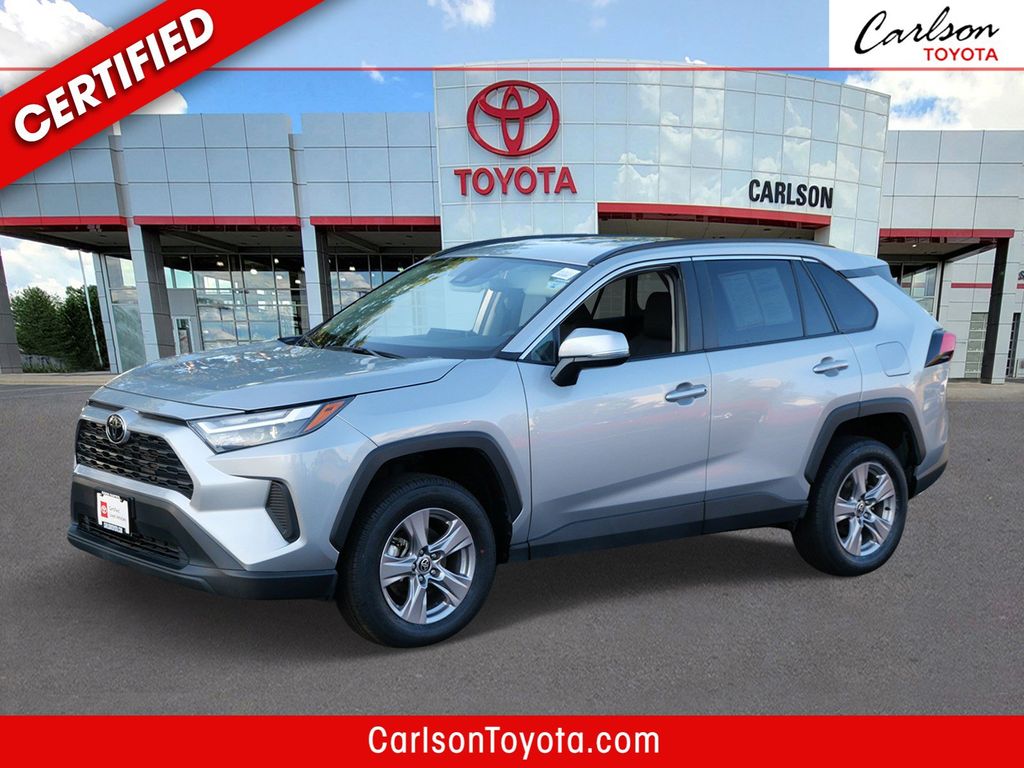 Silver Sky Metallic 2025 Toyota RAV4 SUV / Crossover All-Wheel Drive 8-Speed Automatic