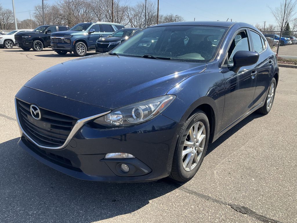 Deep Crystal Blue Mica 2016 Mazda MAZDA3 i Touring Hatchback Hatchback Front-Wheel Drive 6-Speed Automatic